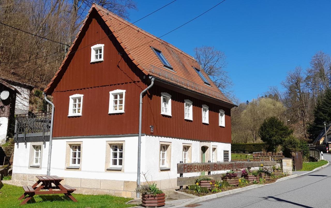 Ferienhaus Bildhauer Thiele Ottendorf  Экстерьер фото